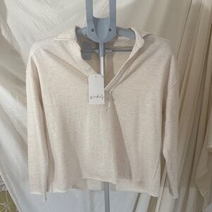 Wonderly Cream V next Shirt/Top